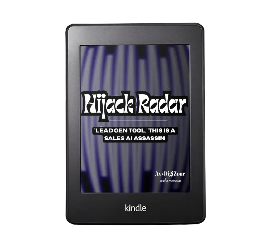 Hijack Radar- "lead gen tool." This is a Sales AI Assassin