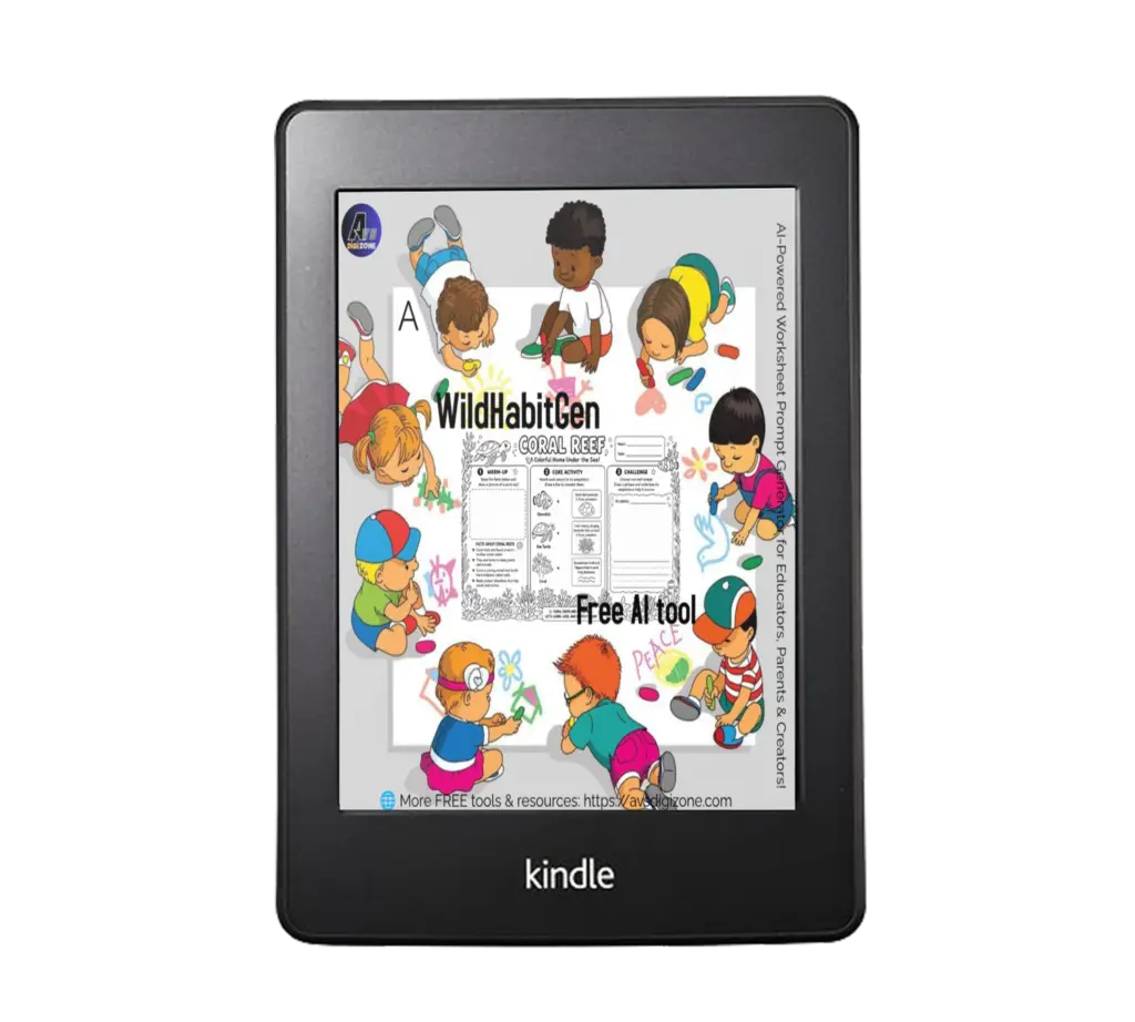 WildHabitGen- FREE AI tool to generate professional worksheet prompts in SECONDS!