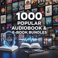 1,000+ Premium Audiobook Bundle – Bestsellers, Self-Help, Fiction & More
